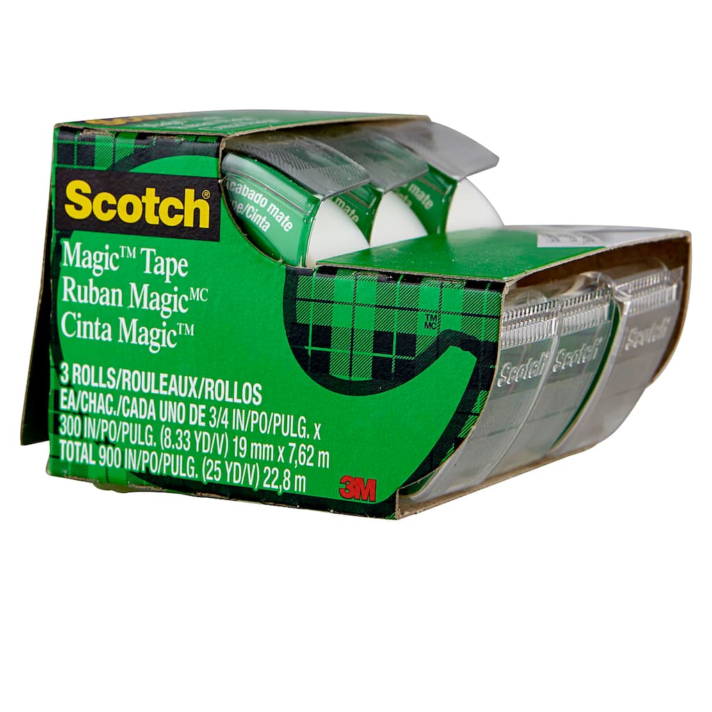 Scotch Magic Tape  Total of 8 Rolls 